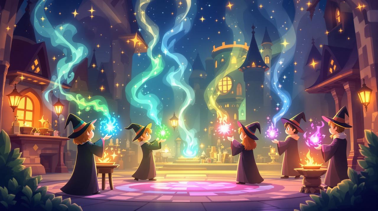 短剧无广告作品 - 《魔法学院日常》
