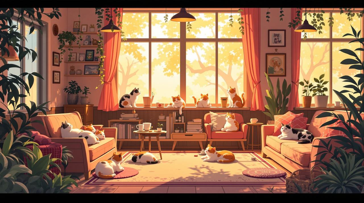 短剧无广告作品 - 《咖啡店的猫》
